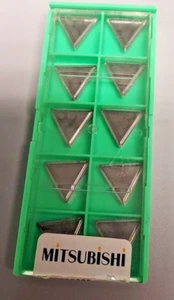 Materiales Mitsubishi: Inserto de torneado indexable: TPMR160308, TPMR322, NX55, 10 piezas - Imagen 1 de 2