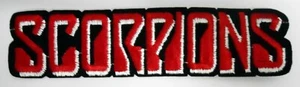 Scorpions Iron On Patch Embroidered Vintage NEW Large Love at First Sting - Picture 1 of 4