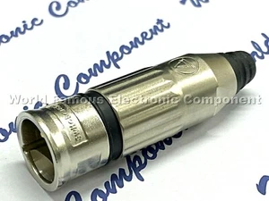 1pcs - Switchcraft AAA3MAUZH Standard XLR 3-Position Gold-Pin Male Connector - Picture 1 of 8