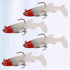  4 Pcs Fish Shaped Lures Fishing Gear Bait Bass Enthusiast Product