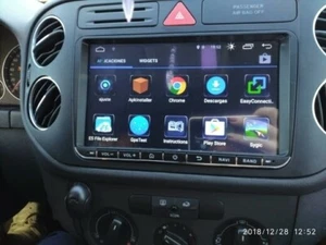 NAVEGADOR GPS 2 DIN ANDROID 10 SEAT LEON, TOLEDO, ALTENA,VW GOLF, PASSAT. SKODA - Imagen 1 de 9