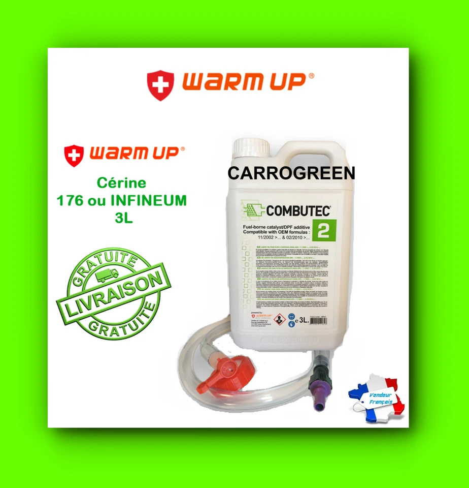 Additif Fap Cerine 176 Infineum Peugeot Citroen Ford 3L Vert