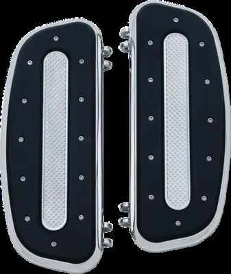 Juego de tablas de piso para conductor de industria pesada cromadas Kuryakyn Fat Boy 00-17 Foto 1 de 3