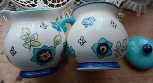 Vintage Grace's Teaware Fine Bone China Milchkännchen/Sahnekännchen & Zuckerdose - Bild 1 von 13