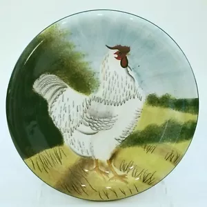 Sakura DAVID CARTER BRAUN auf dem Bauernhof Henne Huhn 8" Salatteller/Schüssel EUC - Bild 1 von 4