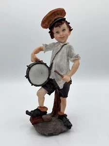 Vtg Guiseppe Armani Capodimonte Gulliver's World Drummer Boy Sculpture Figurine - Imagen 1 de 5