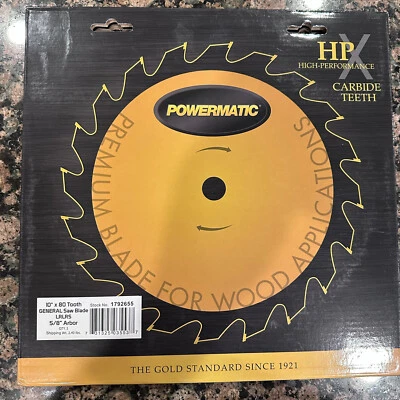 NEW-Powermatic 1080, 10-Inch Circular Saw Blade, General (1792655) - Image 1 of 4