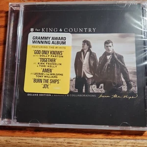 For King & Country Burn the Ships, Deluxe Edition, Remixes & Collaborations CD - Picture 1 of 2