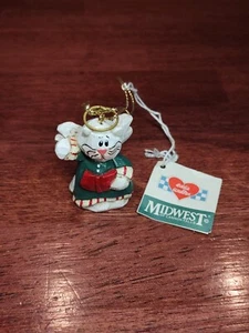 Eddie Walker Midwest Cannon Falls Weihnachtsschmuck weiße Katze Engel - Bild 1 von 3