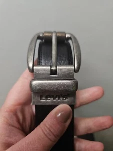 LEVI'S Reversible Leather Belt Black Brown Men's Size Medium 34 UNWORN  - Picture 1 of 7