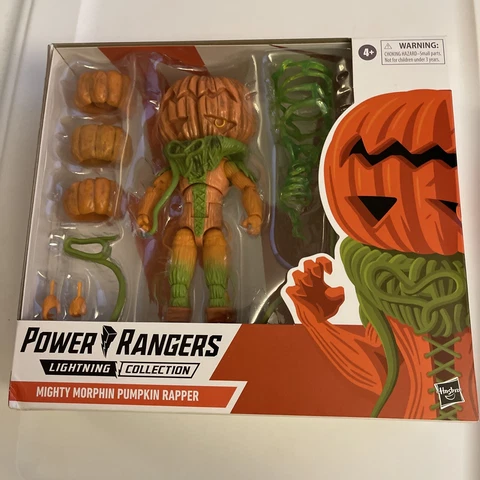 Power Rangers Lightning Collection Mighty Morphin Pumpkin Rapper NIB Cover