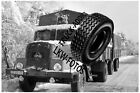Vintage truck photo, GDR truck photo, IFA H6 freight train, VEB motor traffic black pump