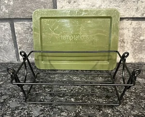 Temptations Wire Rack & Green Plastic Cover for Loaf Pan (Pan NOT Included)READ - Picture 1 of 4