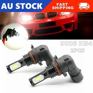 2X HB4 9006 12V 100W Xenon White 6000K Light Car Headlight Lamp Globes Bulb LED - Picture 1 of 13