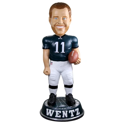 Carson Wentz Philadelphia Eagles Limited Edition Rare 3 Foot Bobblehead NFL Cover