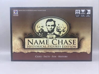 The Name Chase: Historical Figures Edition • Fun History Game • Open Box - Image 1 of 4