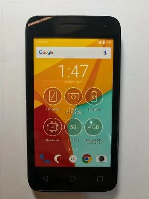 Alcatel Pixi 4 BLACK Vodafone Smartphone Dummy Kids Toy Display Phone FAKE PHONE - Image 1 of 4