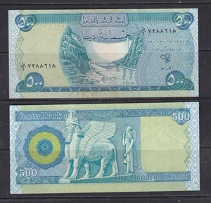 IRAQ - 2004 banconota 500 dinari UNC - Foto 1 di 1