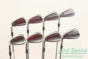 TaylorMade 2021 P790 Iron Set 4-PW AW Steel Stiff Left STD - Picture 1 of 8