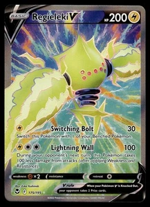 Regieleki V (Full Art) 175/195 SWSH12: Silver Tempest Pokemon - Picture 1 of 2