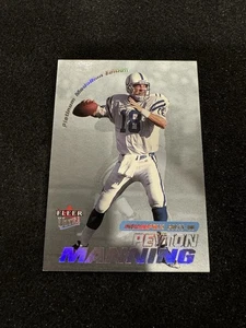 2001 Fleer Ultra - Peyton Manning #228P Medaglione di platino /50 - Foto 1 di 2