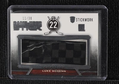 2015 Leaf ITG Stickwork Game-Used Stick Silver /30 Luke Schenn #GUS-42 - Image 1 of 2