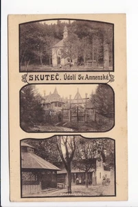 BÖHMEN , BEZIRK CHRUDIM , SKUTEC , UDOLI SV. ANNENSKE , SKUTSCH , ca1925 - Picture 1 of 2