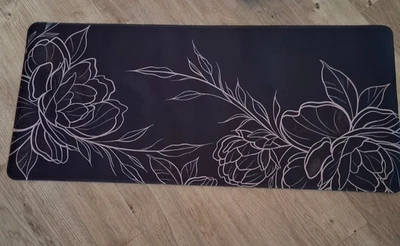 XL Mousepad Mauspad Mouse Matte riesige 89 x 40 cm Florales Muster - Bild 1 von 2