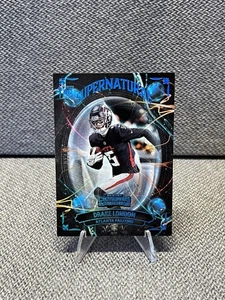 2022 Contenders Drake London Supernatural Platinum RC /10 #SN-DLO Falcons - Bild 1 von 2