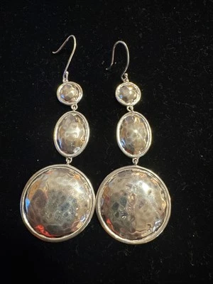 Ippolita Sterling Silver Classico Crinkle Dangle earrings - Image 1 of 4