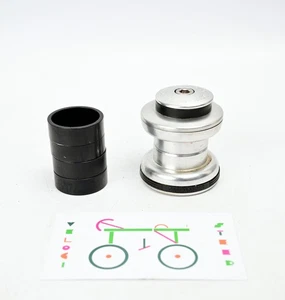 Campagnolo Chorus 1" Threaded Headset ITA Vintage Road Steel Road Bike w/ spacer - Picture 1 of 3