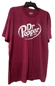 Dr Pepper T Shirt Large adult Short Sleeve Cotton/polyester - Picture 1 of 3
