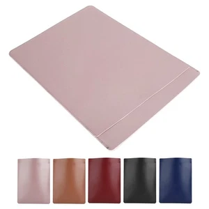 Laptop Case Various Colour Microfibre Faux Leather Double Layer Laptop Sleeve FY - Afbeelding 1 van 37