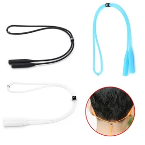 Cinghia da collo in gomma silicone sport occhiali occhiali da sole cordino supporto cavo - Foto 1 di 20