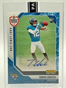 2025 Panini Instant Rookie Premiere RPS First Look Auto Water /10 Travis Hunter - Bild 1 von 2