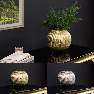 Vase ELEGANCE - 25cm - FARBWAHL - Aluminium - Hammerschlag - Deko - handmade - Bild 1 von 4