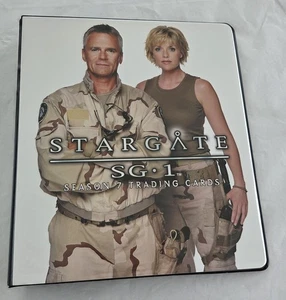 Stargate SG-1 Season 7 Seven Rittenhouse Official Collector's Binder Album - Picture 1 of 5