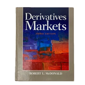 Derivatives Markets by Robert McDonald (2012, Hardcover) w/ CD-ROM - Imagen 1 de 6