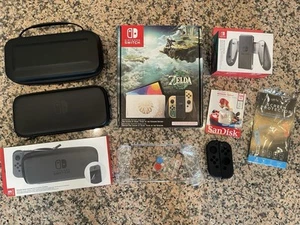 Nintendo Switch OLED Console Limited Zelda + Accessori Da Collezione PERFETTA - Imagen 1 de 24
