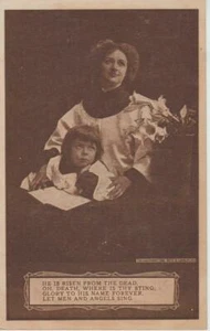 Saludo de Pascua 1913 Foto Sepia 1¢ Balboa 1513 - Imagen 1 de 1