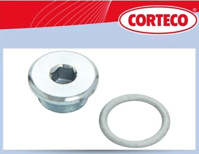 Engine Oil Drain Plug (24 X 32 X 1.5 mm) Corteco 220132S 028 103 059 A - Image 1 of 2