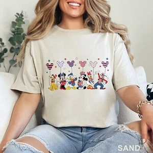 Disney Friends 4Th Of July Shirt, Mickey And Minnie Shirt, , 201397 - Picture 1 of 24