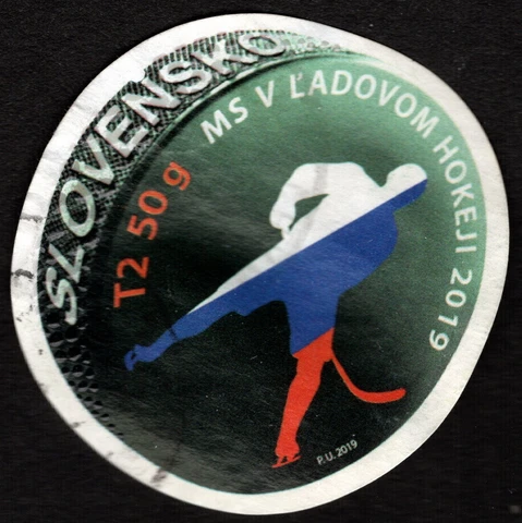 Slovakia - 2019 - T2 50g World Hockey Championships Issue Fine - Very Fine Cover