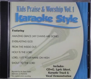 Kids Praise & Worship Volume 1 Christian Karaoke Style NEW CD+G Daywind 6 Songs - Picture 1 of 2