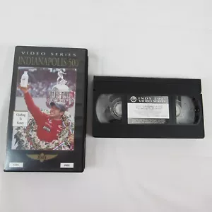 2001 Indianapolis 500 Race VHS Video Tape Hélio Castroneves Penske Racing - Picture 1 of 7