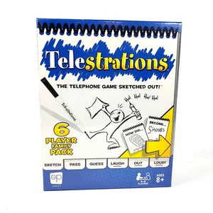 Telestrations - The Telephone Game Sketched Out! 4-6 Players - Picture 1 of 4