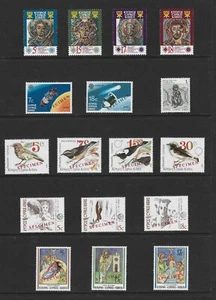 CYPRUS 1991 COMPLETE YEAR SETS Opt. SPECIMEN MNH 6 SETS, 17 STAMPS - Foto 1 di 1