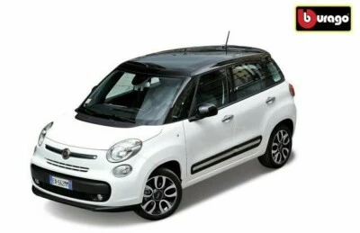 BURAGO-COLLEZIONE STREET FIRE FIAT 500L SCALA 1:43 DIE-CAST METAL COLORE BIANCO - Immagine 1 di 4