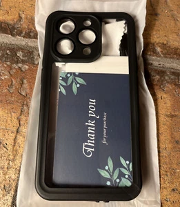 iPhone 15 Pro Cell Phone Case ✅ Waterproof - Shockproof - Screen Protector ✅ NIB - Picture 1 of 16