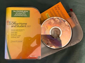Microsoft Office Home and Student 2007 - 3 Home PC Licenses - Picture 1 of 3